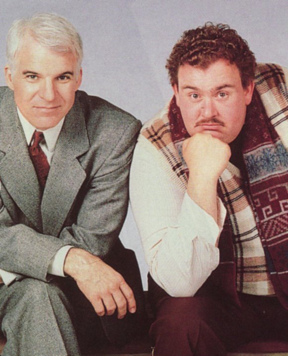 Neal Page & Del Griffith, the odd couple in Planes, Trains and Automobiles. This is said to be his favourite of all the films that he's starred in.