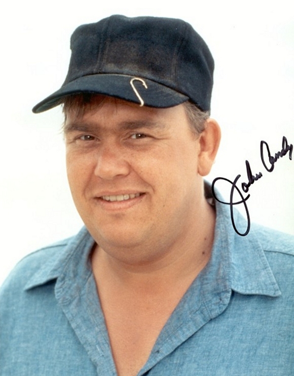 A nice autographed John Candy photograph.