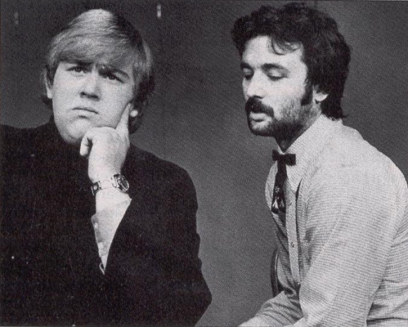 John Candy and Bill Murray working together at Second City.